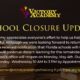 PSA: School Closure Update