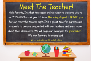Meet the Teacher Night!